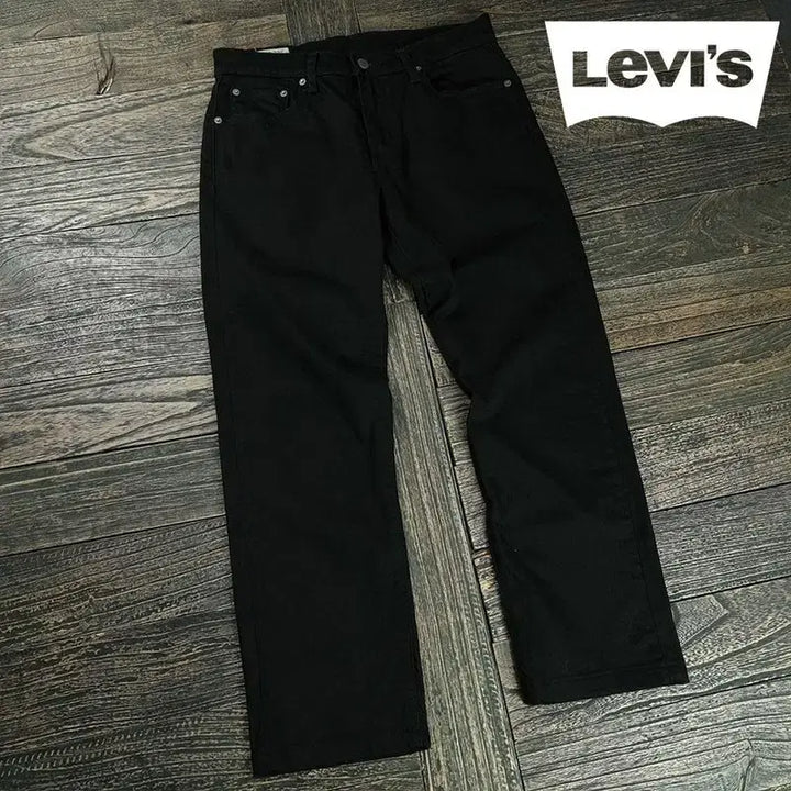 [SOLD OUT] 리바이스 프리미엄 502 슬림 스트레이트 블랙진 M20016