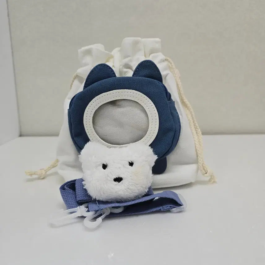 [SOLD OUT] 솜인형  굿스용 투명창 버킷백
