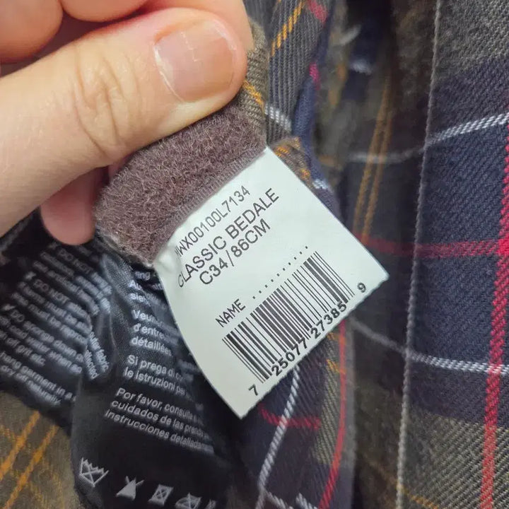 [SOLD OUT] 바버 비데일 자켓 34 사이즈