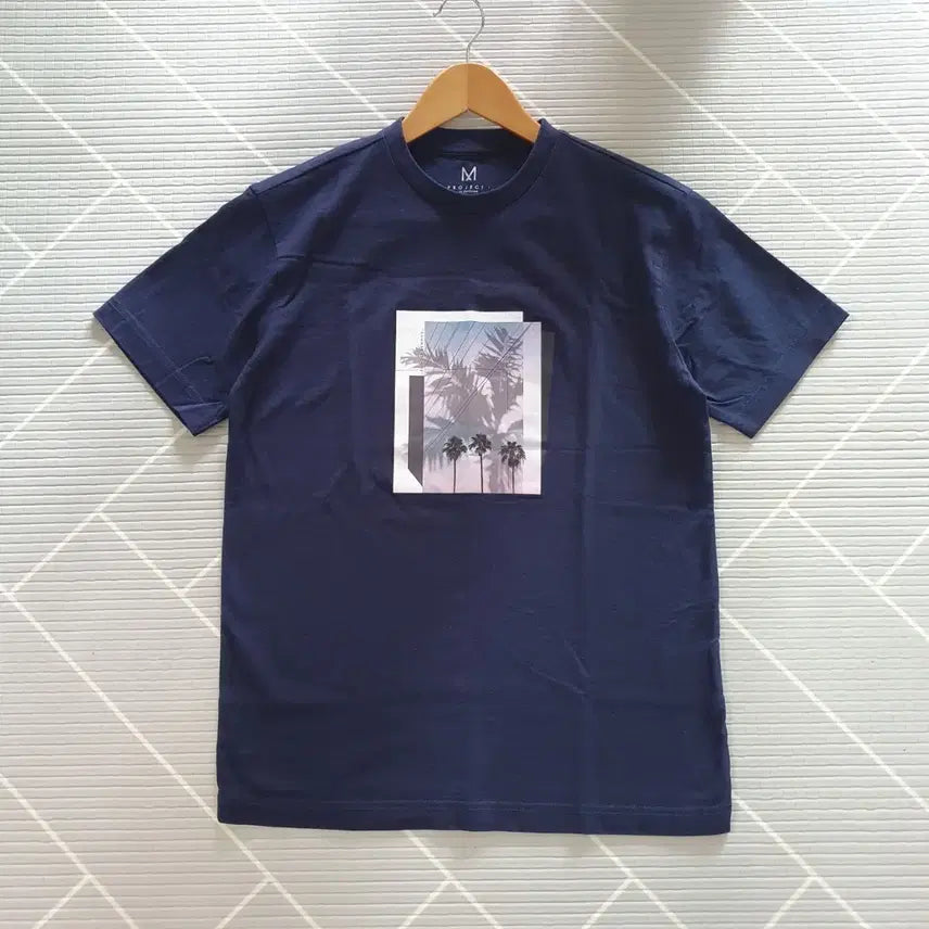 [BUNJANG] Project M Navy T-shirt / .(미착용)90 공용 프로젝트M 반팔 티셔츠