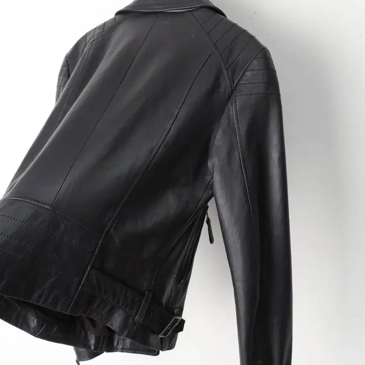 [BUNJANG] Kasibadi Lambskin Leather Zip-Up Jacket / 55/카시바디 양가죽 집업 자켓