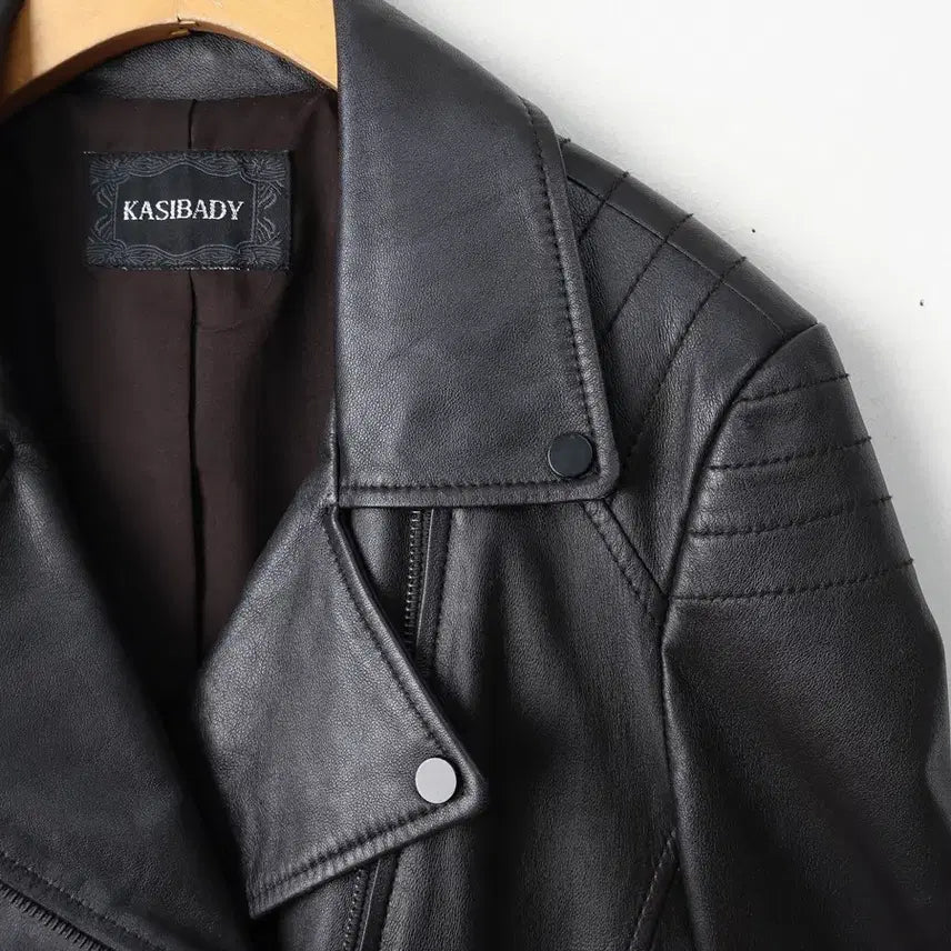 [BUNJANG] Kasibadi Lambskin Leather Zip-Up Jacket / 55/카시바디 양가죽 집업 자켓