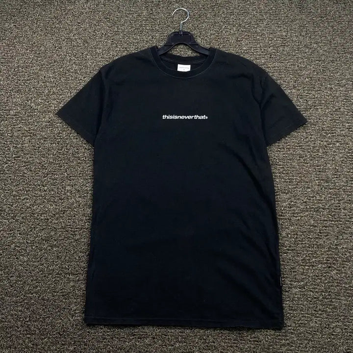 [BUNJANG] thisisneverthat Black T-shirt / 디스이즈네버댓 블랙 반팔 티셔츠