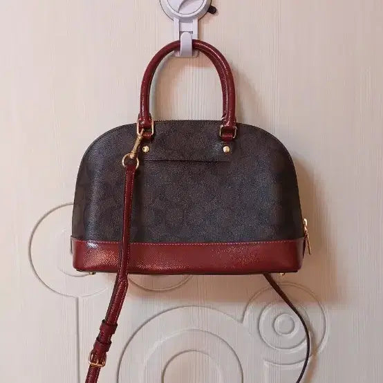 [BUNJANG] Coach Mini Sierra Satchel Bag / 코치 미니 시에라 사첼백
