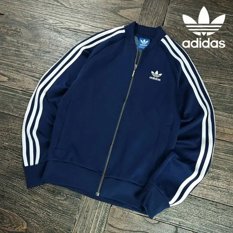 [SOLD OUT] 아디다스 슈퍼스타 져지 트랙탑 집업 자켓 네이비 M20019