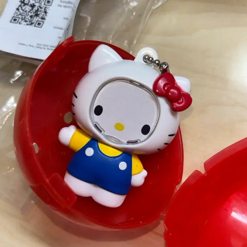 [SOLD OUT] (키티->마이멜로디 교환 )산리오 포토프레임 헬로키티 키티 가챠 키링