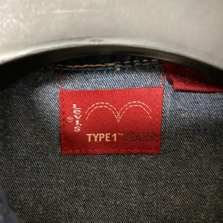 [SOLD OUT] 리바이스 타입원 TYPE1 데님 웨스턴 셔츠 100