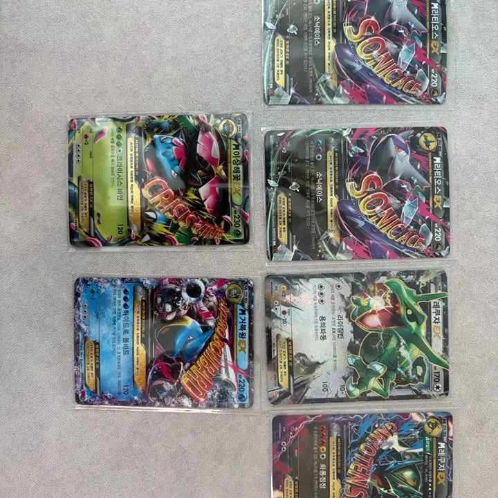 [BUNJANG] Pokemon M Evolution EX Bundle Set / 일괄 고대포켓몬 카드 메가진화 EX (인기 포켓몬)