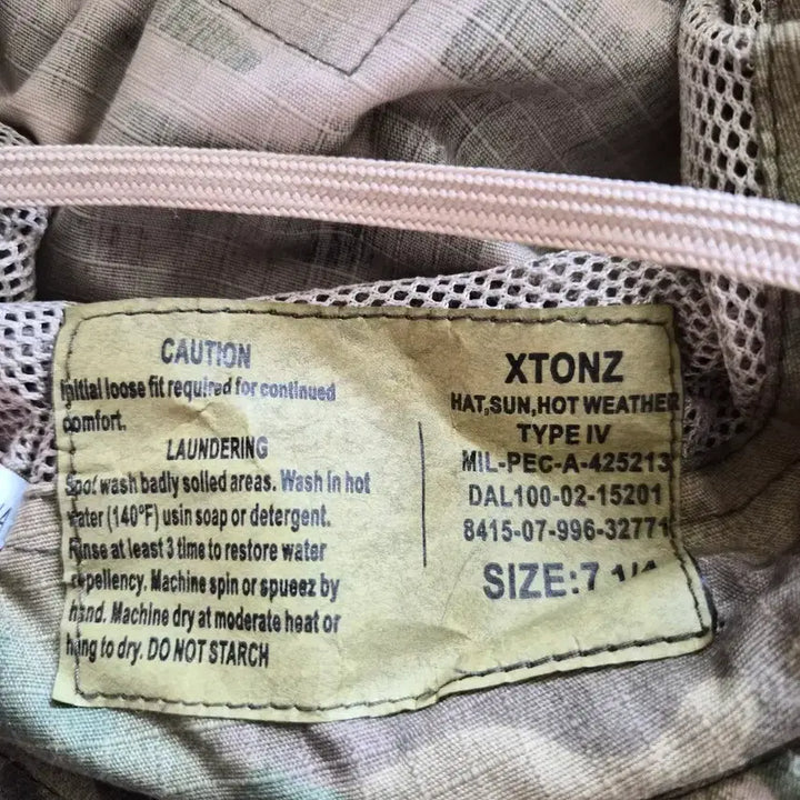 [SOLD OUT] XTonZ 멀티캠 부니햇 사이즈 7 1/4(56~57)