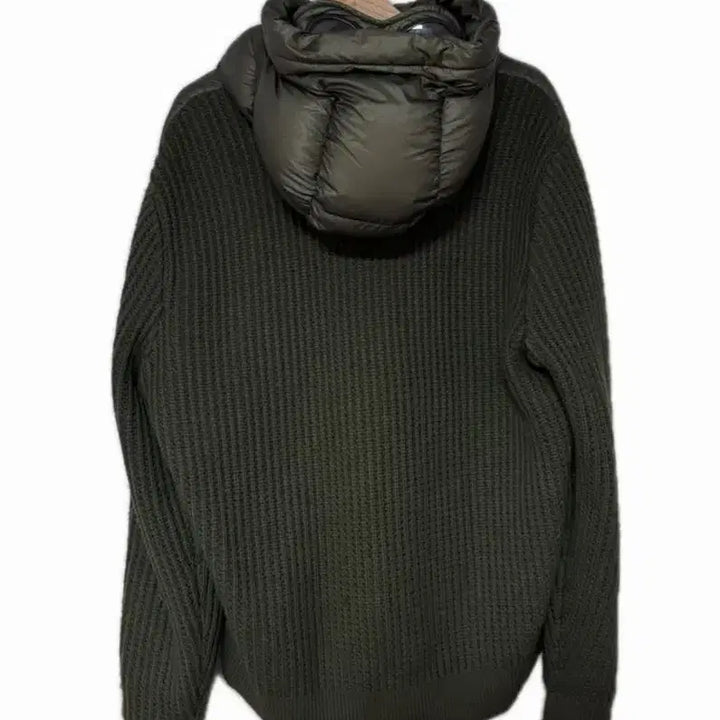 [BUNJANG] C.P. Company Goggle Knit Padded Jacket / C.P Company 씨피컴퍼니 고글 니트 패딩
