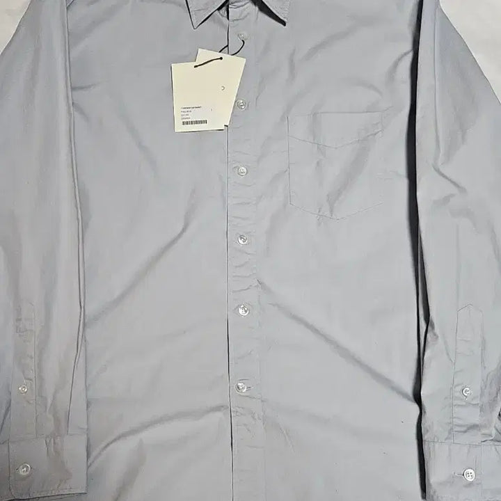 [BUNJANG] Delldio Typewriter Shirt Pale Blue (Size L) / 델디오 타이프라이터 셔츠 페일블루 L사이즈 팝니다