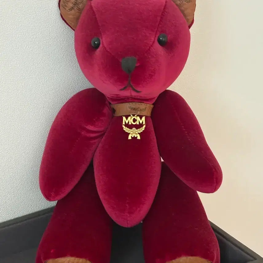 [BUNJANG] MCM Bear Doll / Mcm 곰돌이 인형
