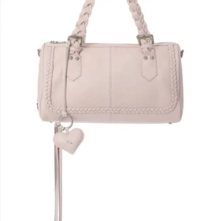 [BUNJANG] 3.times Braided Shoulder Bag (Pink) / 쓰리타임즈 브레이드백 핑크 미사용 상품 판매