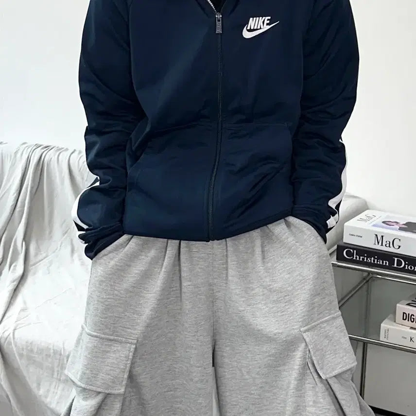 [SOLD OUT] 나이키 네이비 화이트 라인 져지 M