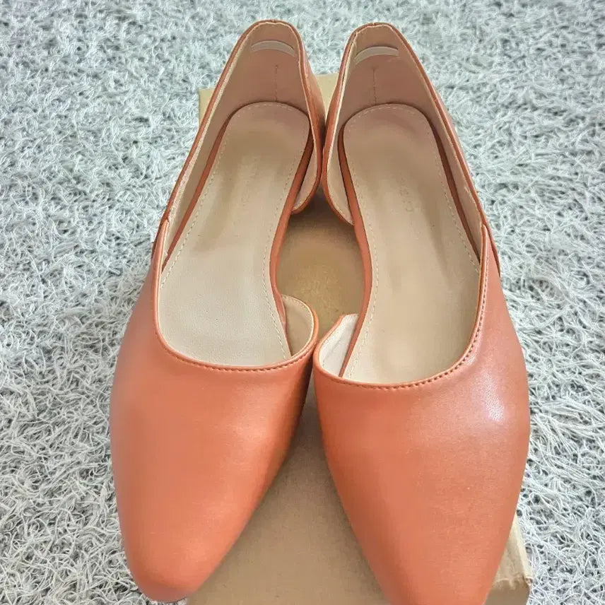 [BUNJANG] Brown Flat Shoes / 