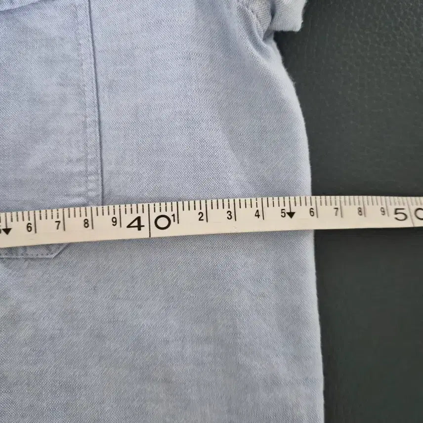 [BUNJANG] Solid Homme Linen Blend Shirt / 솔리드옴므 48호 95 린넨 면혼방 셔츠 남방 M-긴팔-715