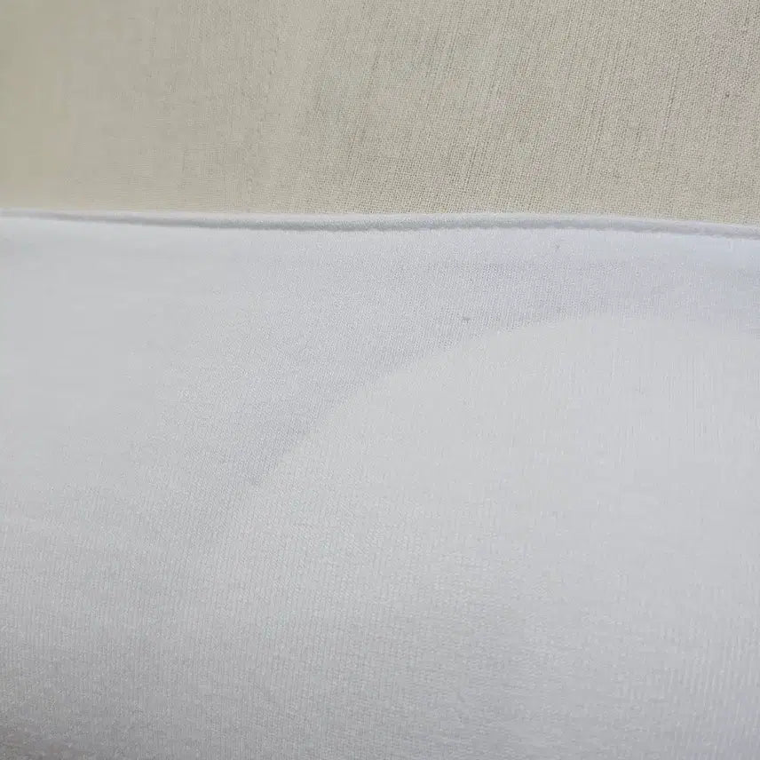 [BUNJANG] Basic White Bra Top / 뒷밴딩 쫀쫀 브라탑- 화이트
