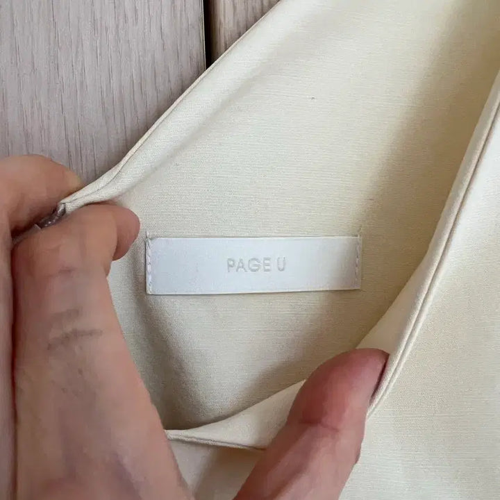 [BUNJANG] Page U Rien Ivory Dress / [새상품] 페이지유 리엔 원피스 아이보리