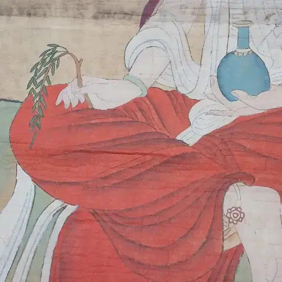 [BUNJANG] Celadon Porcelain Painting / 백의관음도