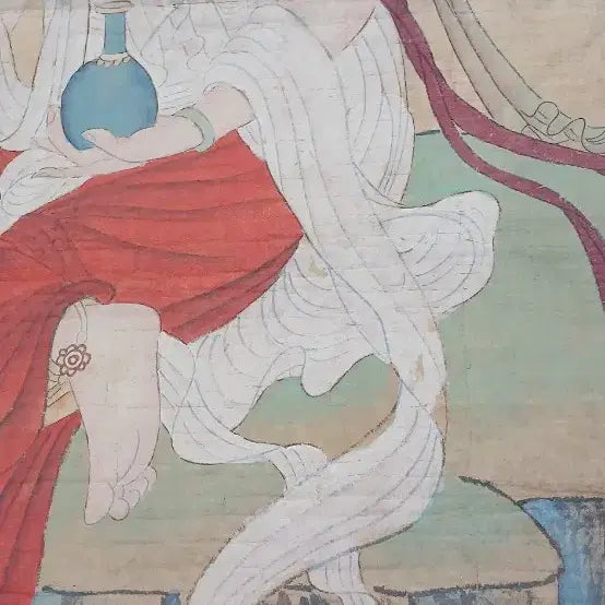 [BUNJANG] Celadon Porcelain Painting / 백의관음도