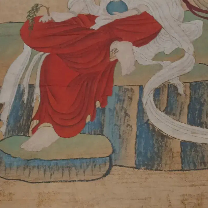 [BUNJANG] Celadon Porcelain Painting / 백의관음도