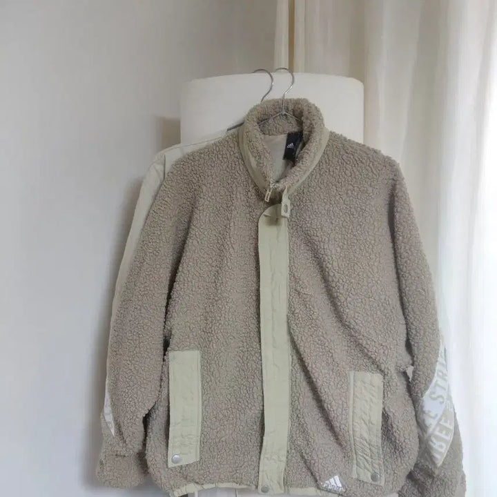 [BUNJANG] Adidas Fleece Jacket M / 아디다스뽀글점퍼m 66까지