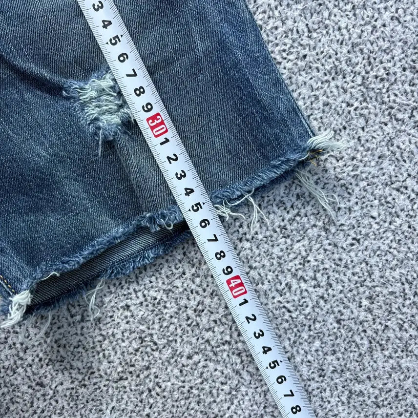 [BUNJANG] Diesel Washed Denim Shorts / 25 디젤 워싱 데님 청 반바지 0414J