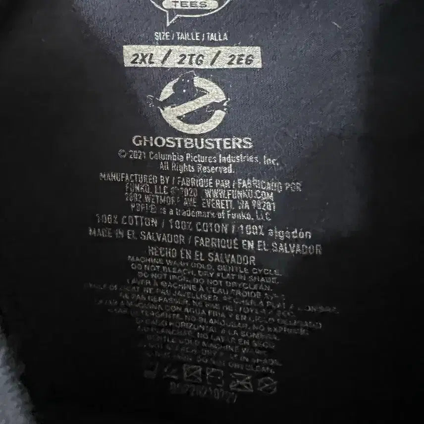 [BUNJANG] Ghostbusters Stay Puft T-shirt 2XL / 고스트버스터즈 스테이푸프트 티셔츠 2XL