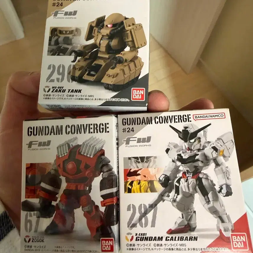 [BUNJANG] Bandai Gundam Converge Bundle Set / 반다이 건담 컨버지 3종 일괄