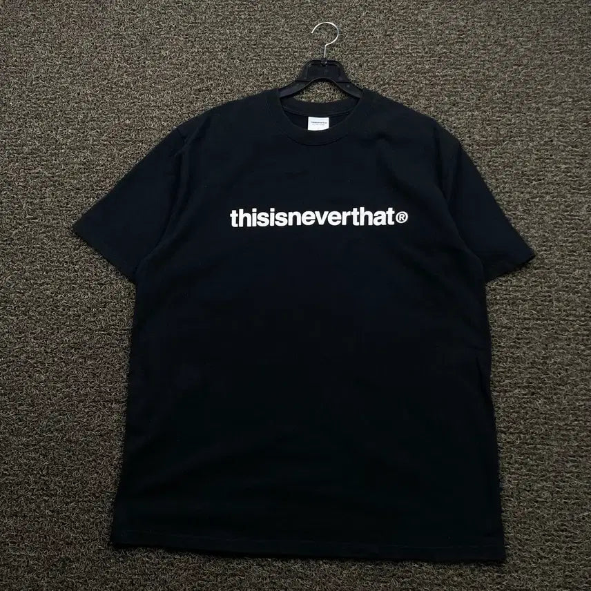 [SOLD OUT] 디스이즈네버댓 블랙 반팔 티셔츠