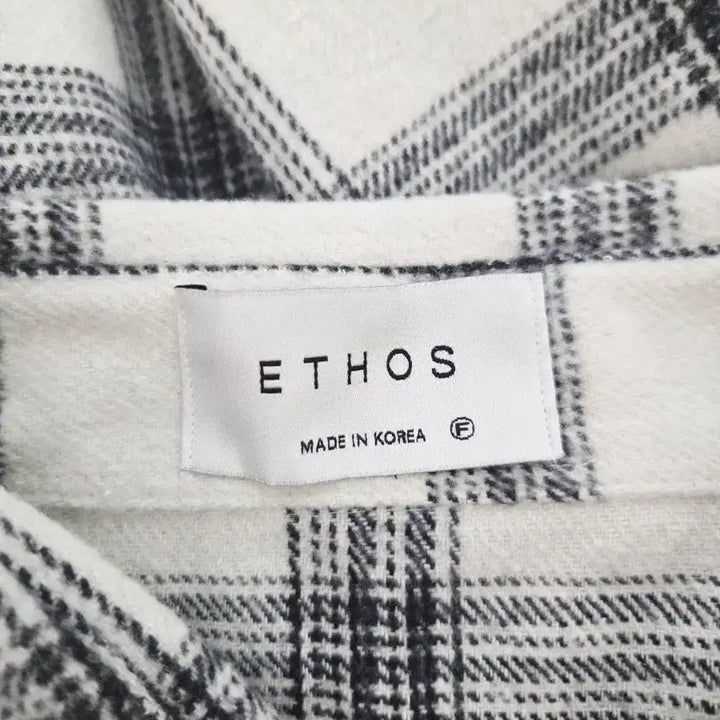 [BUNJANG] ETHOS Oversized Tartan Check Flannel Shirt / ETHOS 에토스 오버핏 타탄 체크 플란넬 셔츠
