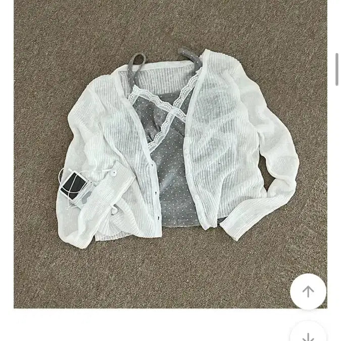 [SOLD OUT] 에이블리 교신가능)여름 살안타 가디건