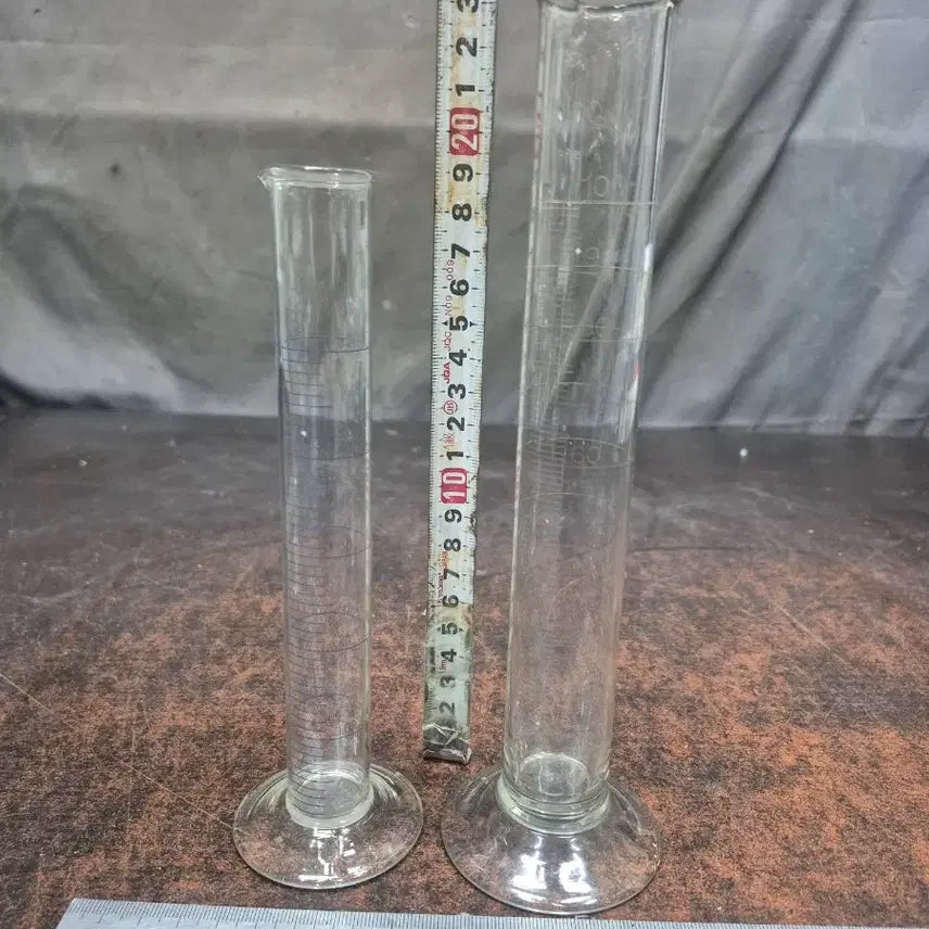 [BUNJANG] Vintage Measuring Cup Set (4-Piece Bundle) / 1980-90년대 빈티지 계량컵 세트 유리 눈금컵 등 4점 일괄