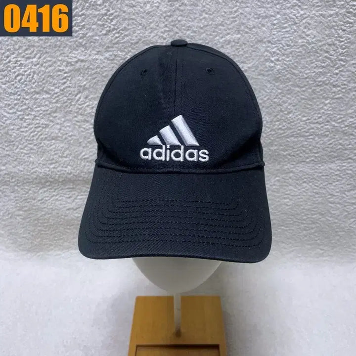 [BUNJANG] Adidas Black Ball Cap Hat / 아디다스 검정 볼캡 모자