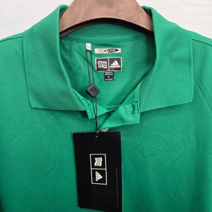 [SOLD OUT] XL,105,택있는 새상품) adidas 아디다스 그린 카라 반팔티셔츠