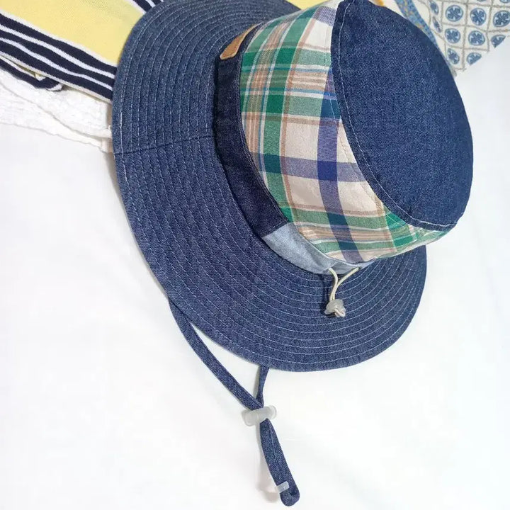 [BUNJANG] Treksta Denim Bucket Hat / 등산모자 벙거지 트렉스타