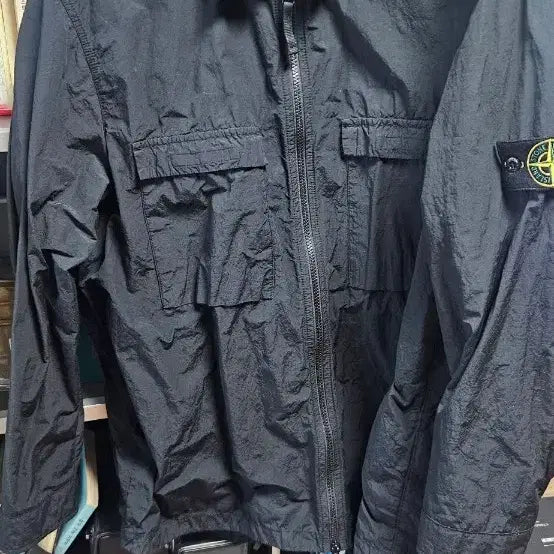 [SOLD OUT] 스톤아일랜드 20ss 포켓 나슬란 오버셔츠2xl