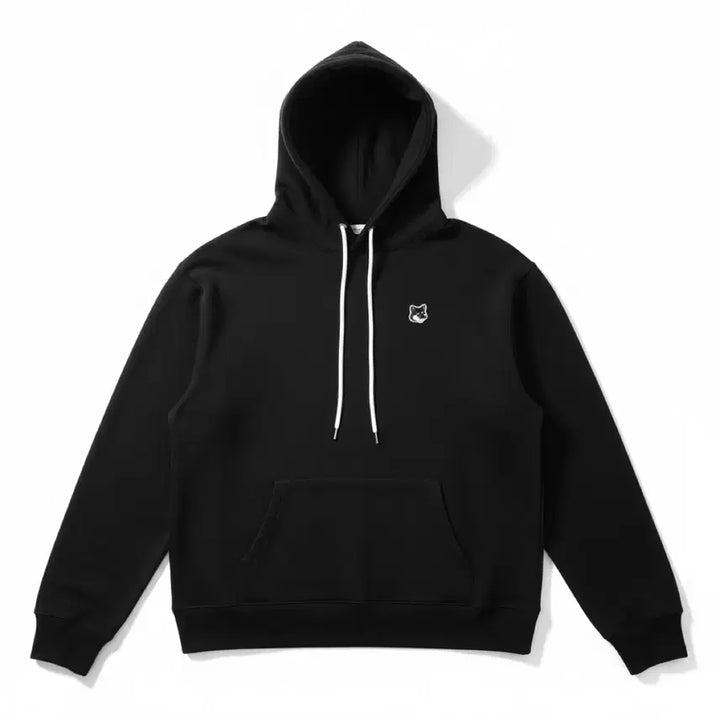 [BUNJANG] Maison Kitsune Hooded Sweatshirt / 메종키츠네후드 블랙