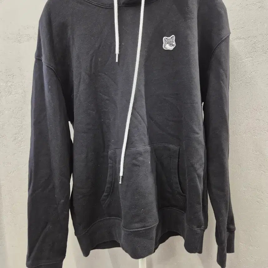 [BUNJANG] Maison Kitsune Hooded Sweatshirt / 메종키츠네후드 블랙