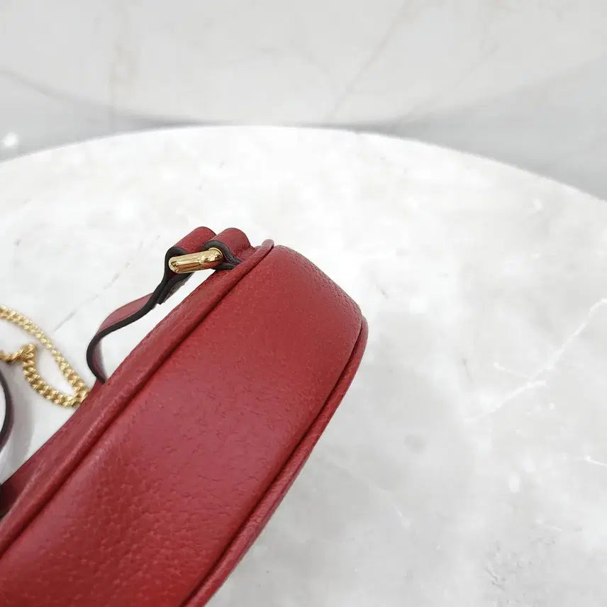 [BUNJANG] Gucci GG Web Ophidia Flower Mini Backpack / 구찌 GG 웹 오피디아 플라워 라운드 미니 백팩 598661