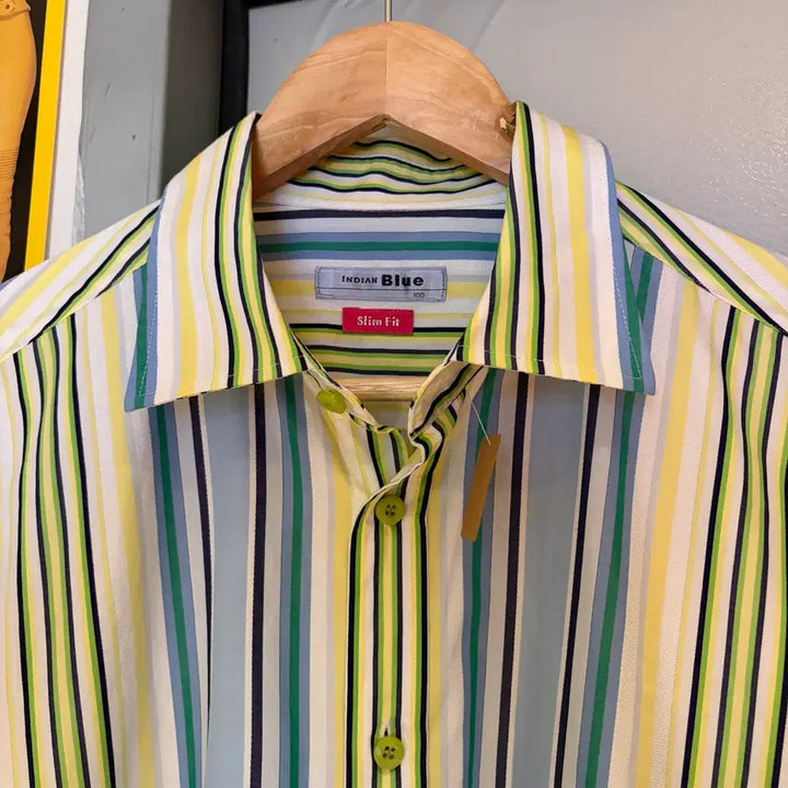 [BUNJANG] Indian Stripe Shirt / 인디안 스트라이프 셔츠