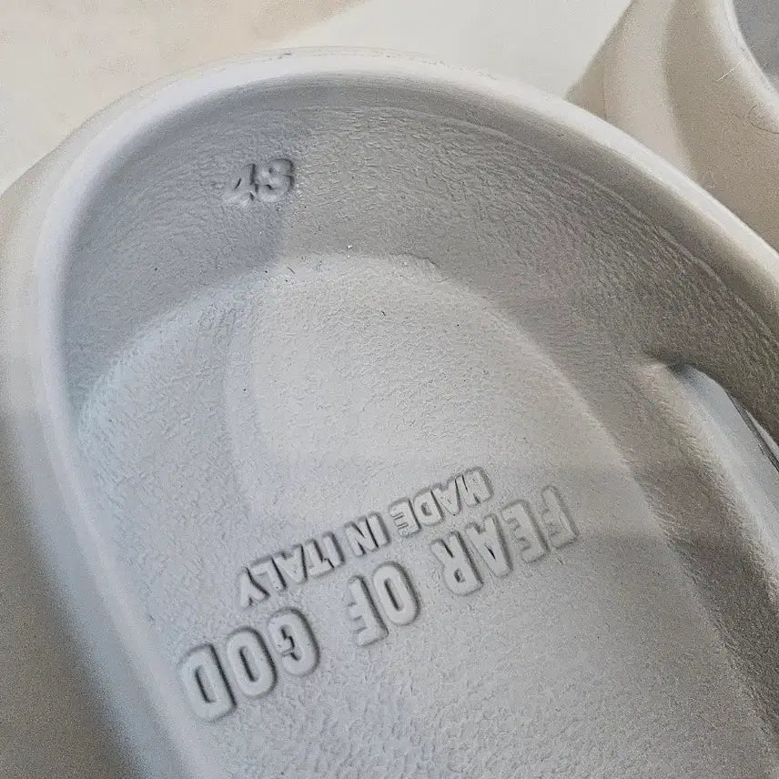 [SOLD OUT] 피어오브갓 캘리포니아 뮬 43사이즈 콘크리트