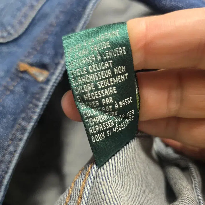 [BUNJANG] Ralph Lauren Western Denim Short Jacket S / 랄프로렌 웨스턴 데님 숏 자켓 S