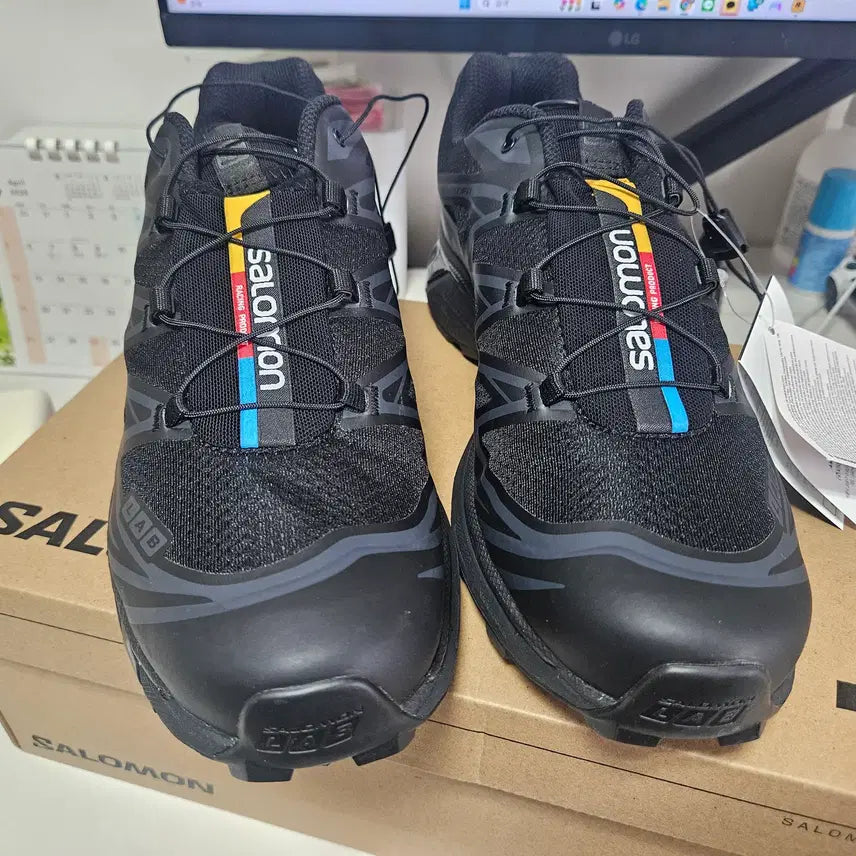 [BUNJANG] Salomon XT-6 - Black:Black:Phantom Sneakers / 살로몬 XT-6 - 블랙:블랙:팬텀 / L41086600