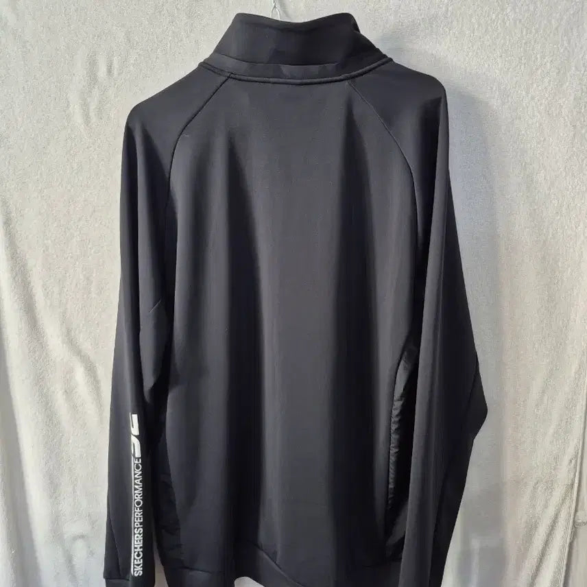 [BUNJANG] Skechers Performance Black Zip-Up XL / 스케쳐스 퍼포먼스 블랙 집업 XL