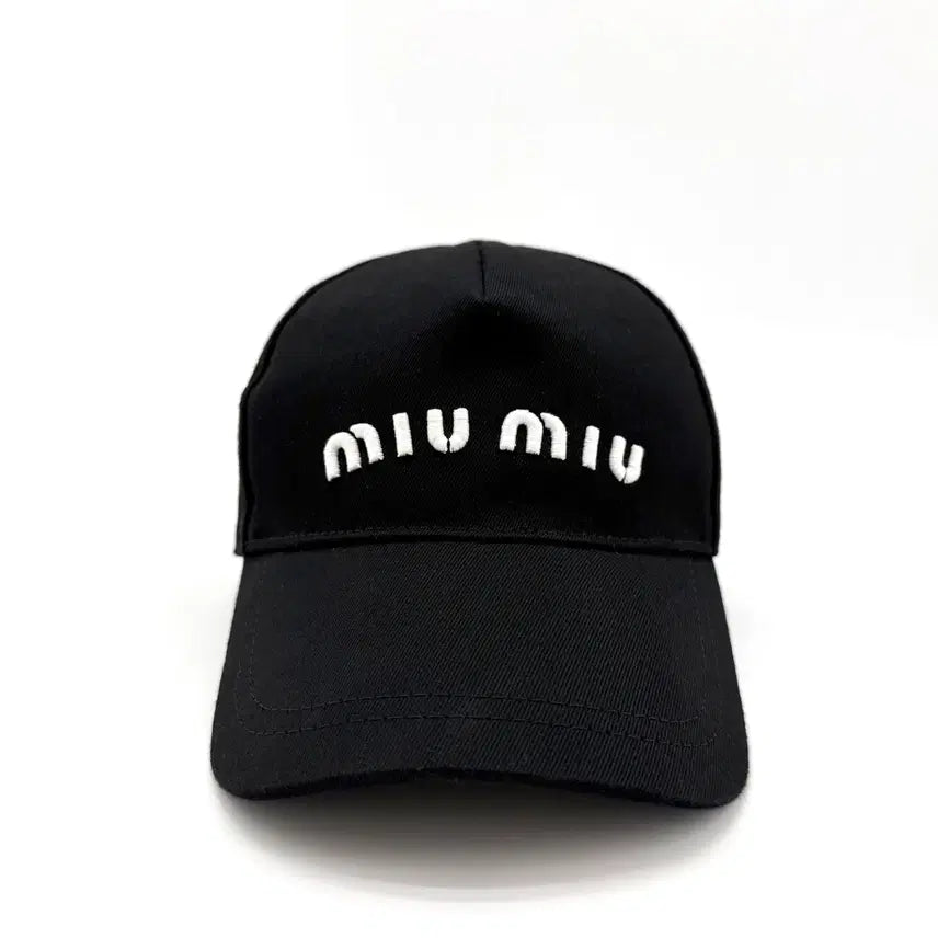 [BUNJANG] Miu Miu Logo Baseball Cap 5HC179 / 미우미우 로고 모자 볼캡 5HC179