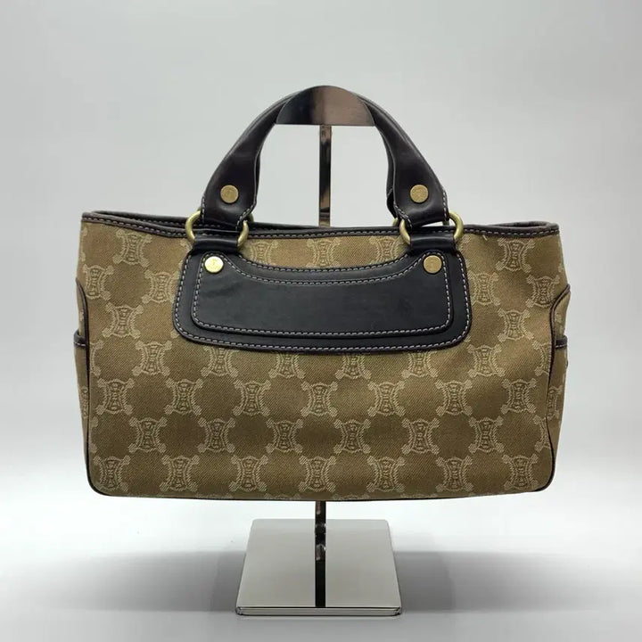 [BUNJANG] Celine Macadam Canvas Boogie Tote Bag Brown / 267001070 셀린느 마카담 캔버스 부기 토트백 브라운