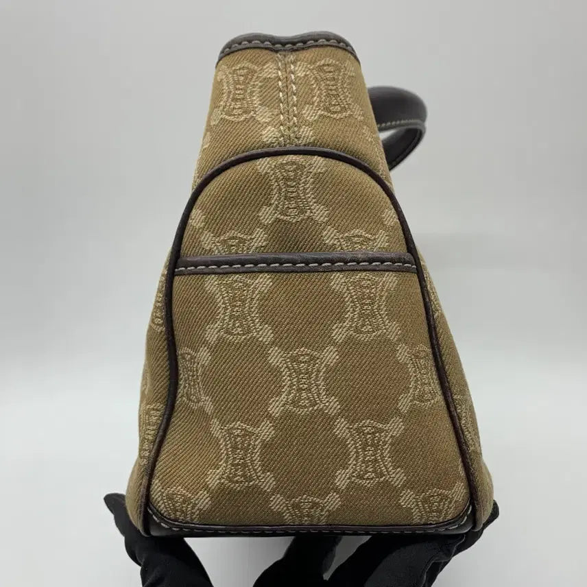 [BUNJANG] Celine Macadam Canvas Boogie Tote Bag Brown / 267001070 셀린느 마카담 캔버스 부기 토트백 브라운