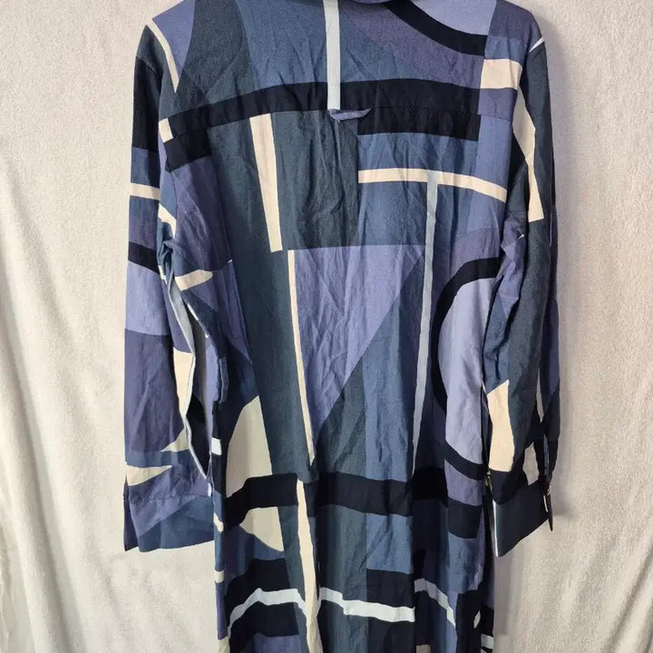 [BUNJANG] ZARA Pattern Long Shirt Dress / S 자라 ZARA 패턴 롱 셔츠 원피스