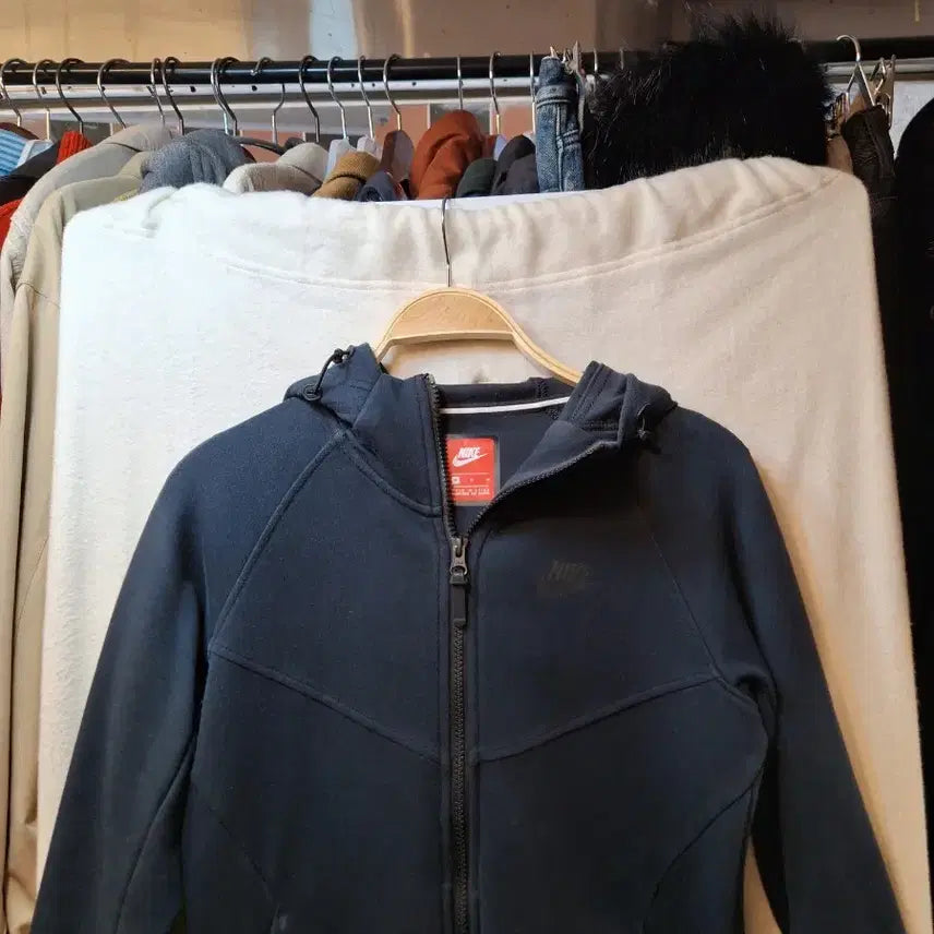 [BUNJANG] Nike Tech Pack Full-Zip Hoodie Black / 나이키 테크팩 풀집업 후드 블랙
